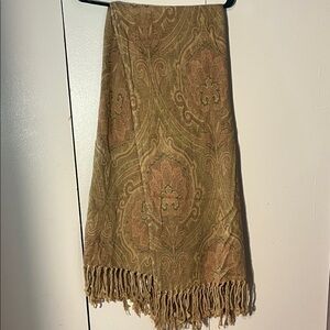 MALABAR GROVE LTD Scarf - Brown and Tan